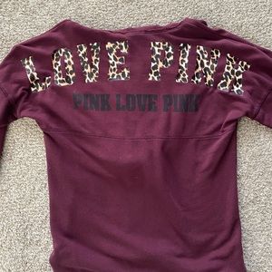 Victoria’s Secret PINK cheetah hoodie